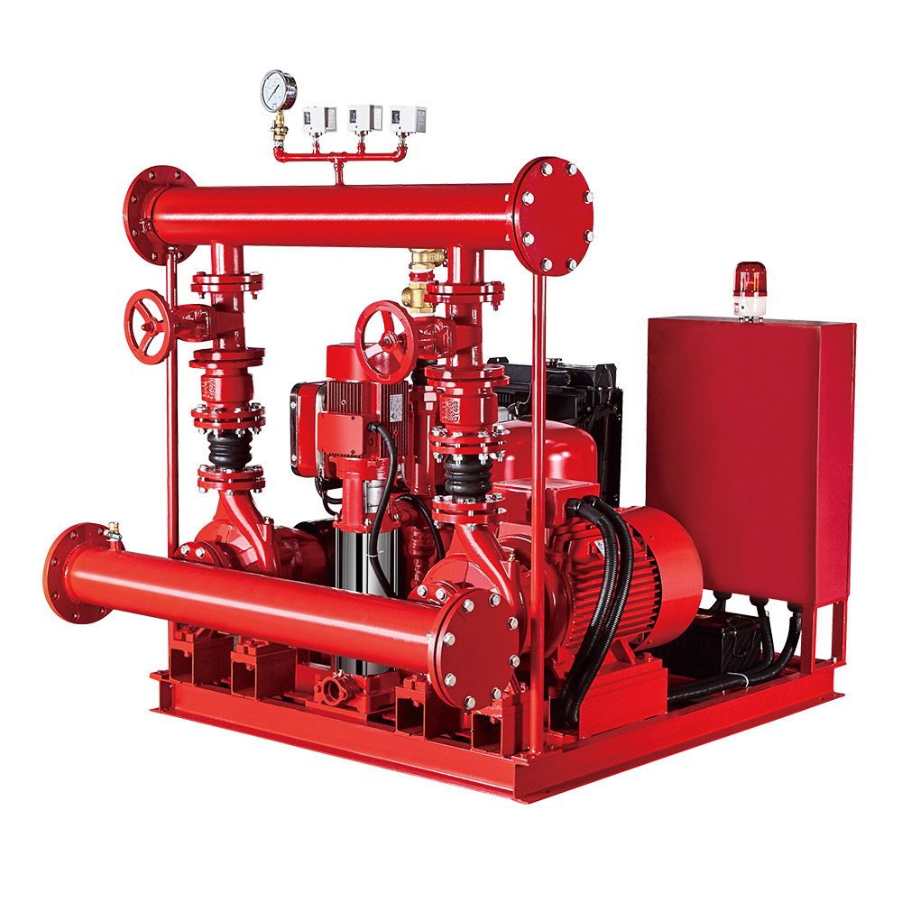 EDJ Fire Pump System Elektrische Diesel Jockeypumpe mit Controller Fire Fighting Pump Set