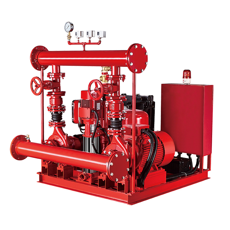 EDJ Fire Pump System Elektrische Diesel Jockeypumpe mit Controller Fire Fighting Pump Set